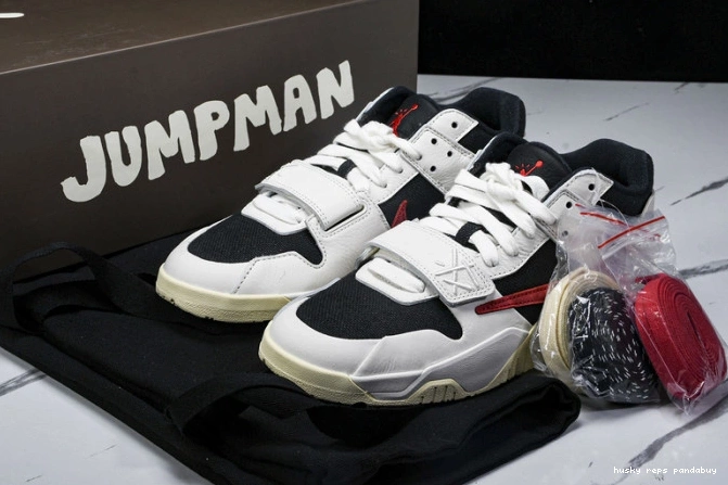 Rep Husky TR Jack Jordan Jumpman University Travis x Red Scott FZ8117-101 0710